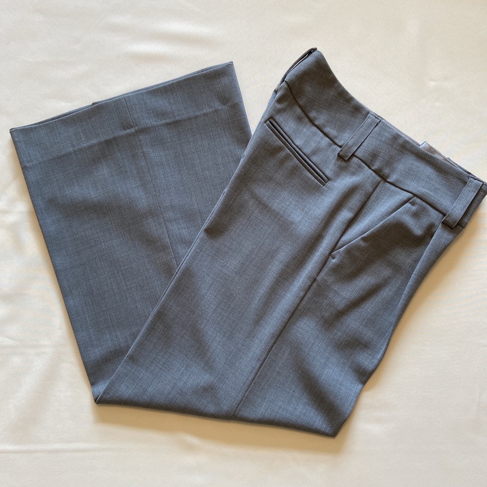 Alice + Olivia Wide Leg Gray Pants - Size 0